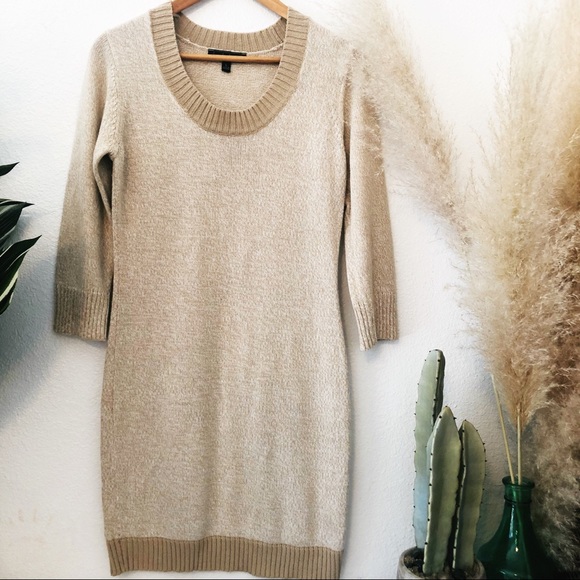 derek heart sweater dress